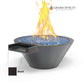 Grand Effects Fire & Water Bowl in Metallic Finish. Round Essex design, built for longevity, SKU: SOS Pool.