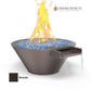 Grand Effects Fire & Water Bowl Round Essex Builder Series in Bronze Finish - SKU: SOS Pool