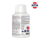 HTH Pool Care Shock 5 lb granules for pool maintenance, back label, calcium hypochlorite formula, SKU 52234, swimming pool supplies.