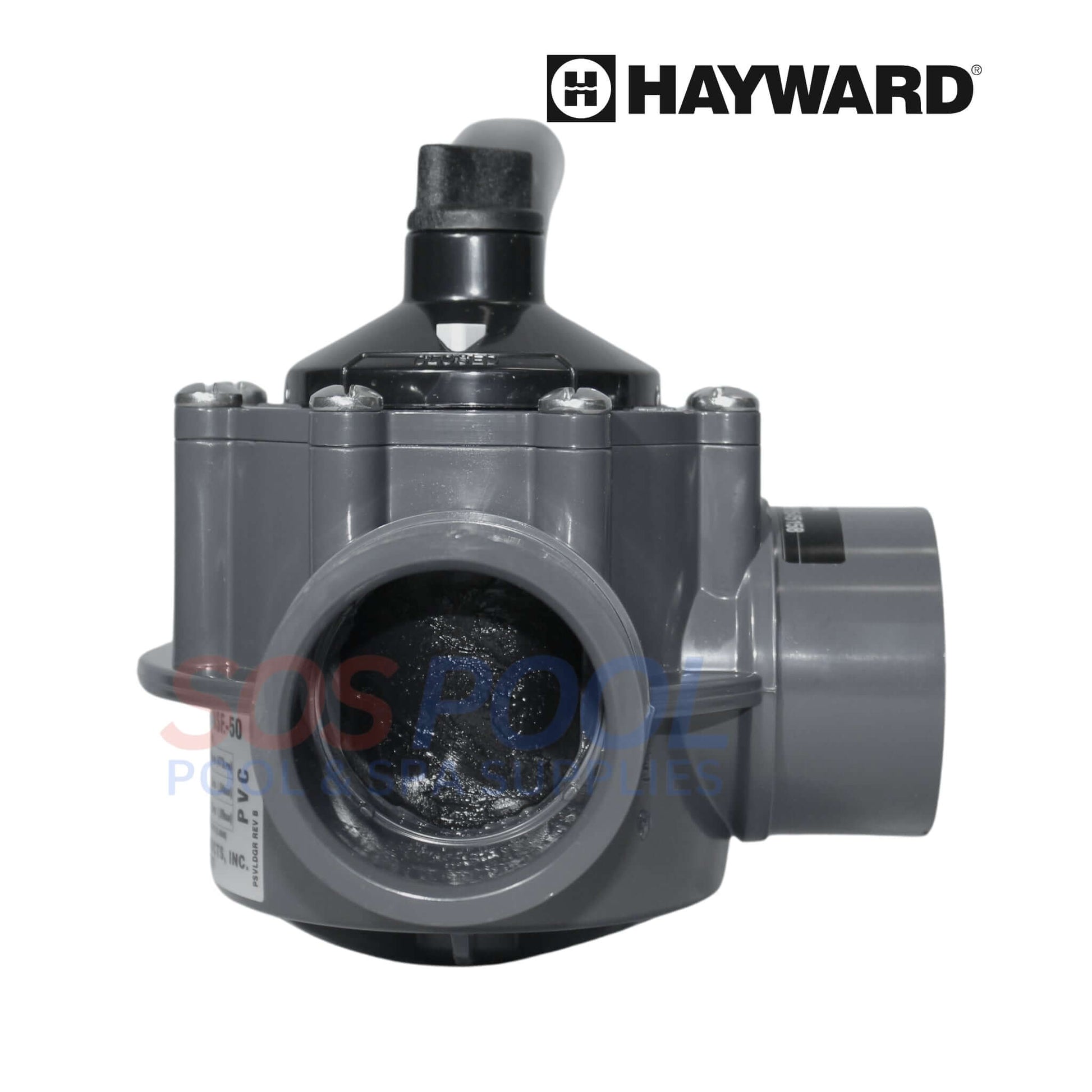 Hayward 3-Port PVC Diverter Valve PSV3SDGR for SOS Pool | 1.5" - 2" plumbing | Efficient water flow management