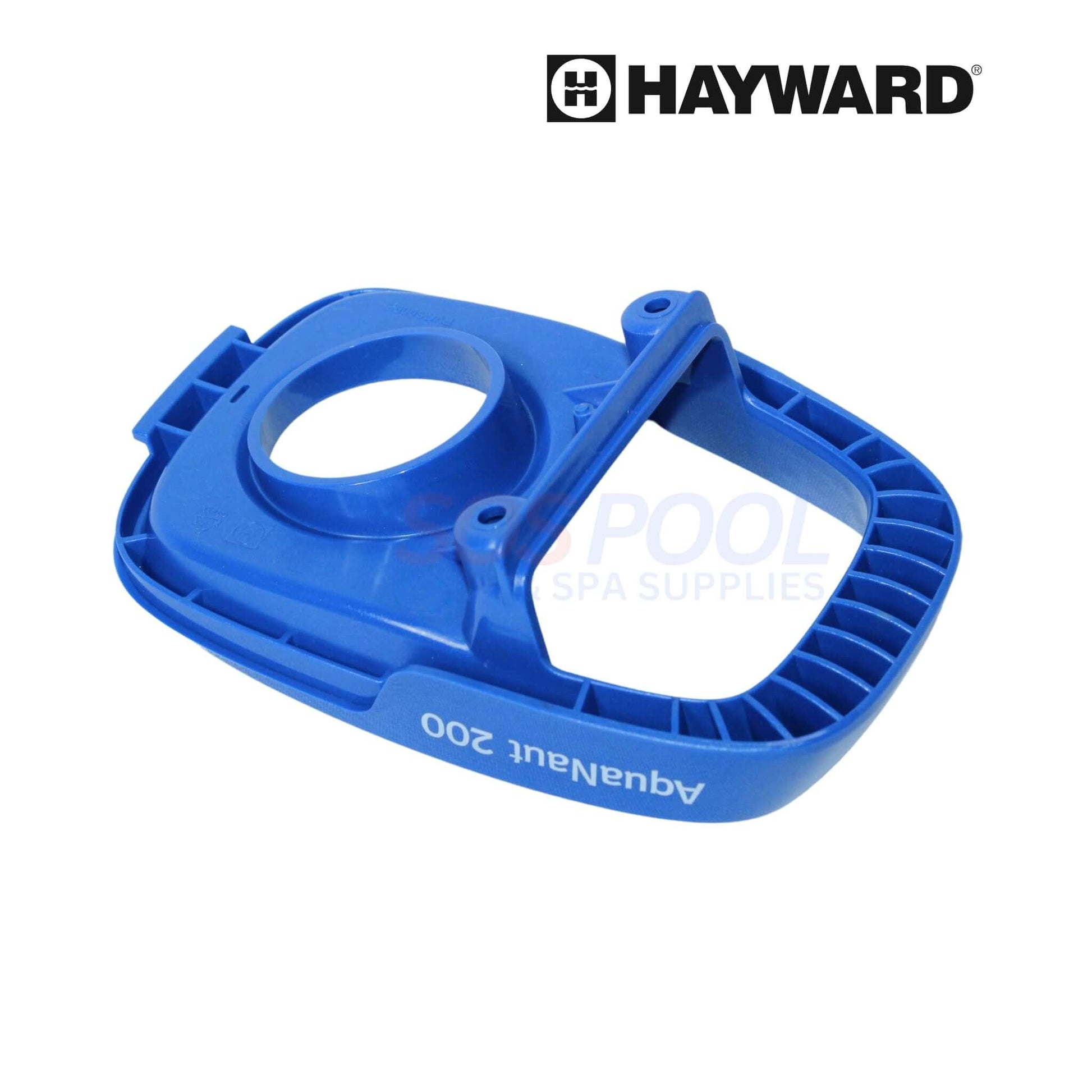 Hayward Aquanaut 200 & 250 Handle in metallic blue, OEM replacement part for pool cleaners, PVXS0002-234-01, SOS Pool.
