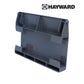 Hayward Automatic Skimmer Weir | Dark Grey | SPX1082KDGR shown from the front, highlighting the durable design and modern dark grey color for pool supplies.