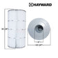 Hayward SwimClear CX100XRE Cartridge filter, 19-3/8" tall, 10-1/4" wide, 100 sq ft, ideal for SOS Pool supplies and swimming pool parts.