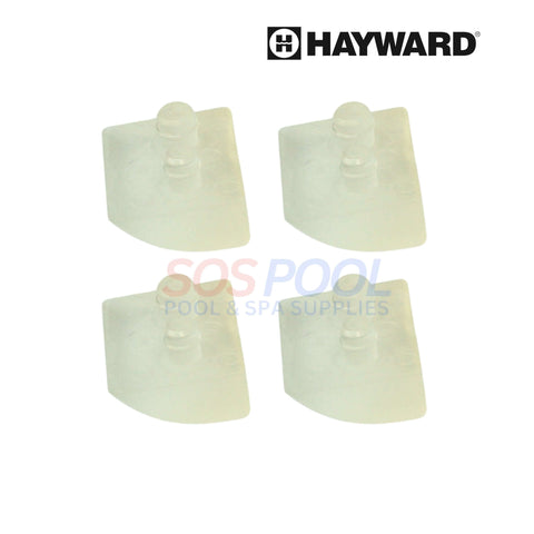 Hayward concrete pod shoes for Pool Vac and Navigator cleaners, 4-pack from SOS Pool for optimal traction.