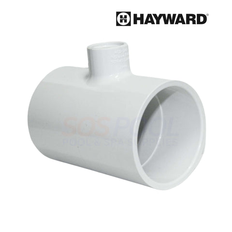 Hayward Flow Switch PVC Tee GLX-FLO-T for AquaRite Salt Systems by SOS Pool, essential plumbing component.