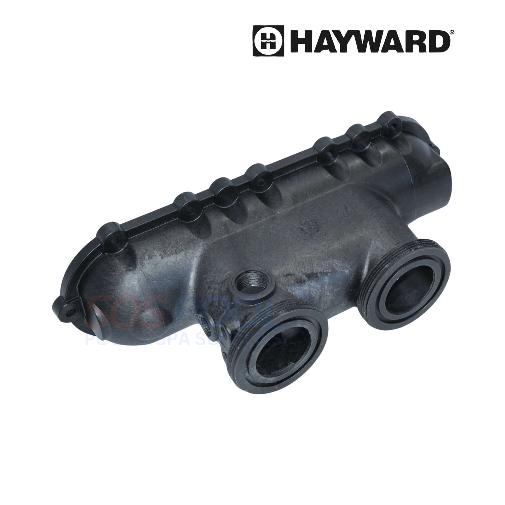 Hayward Front Header for H-Series Heaters, OEM Replacement Part HAXFHD1930, SOS Pool, Durable and Efficient.