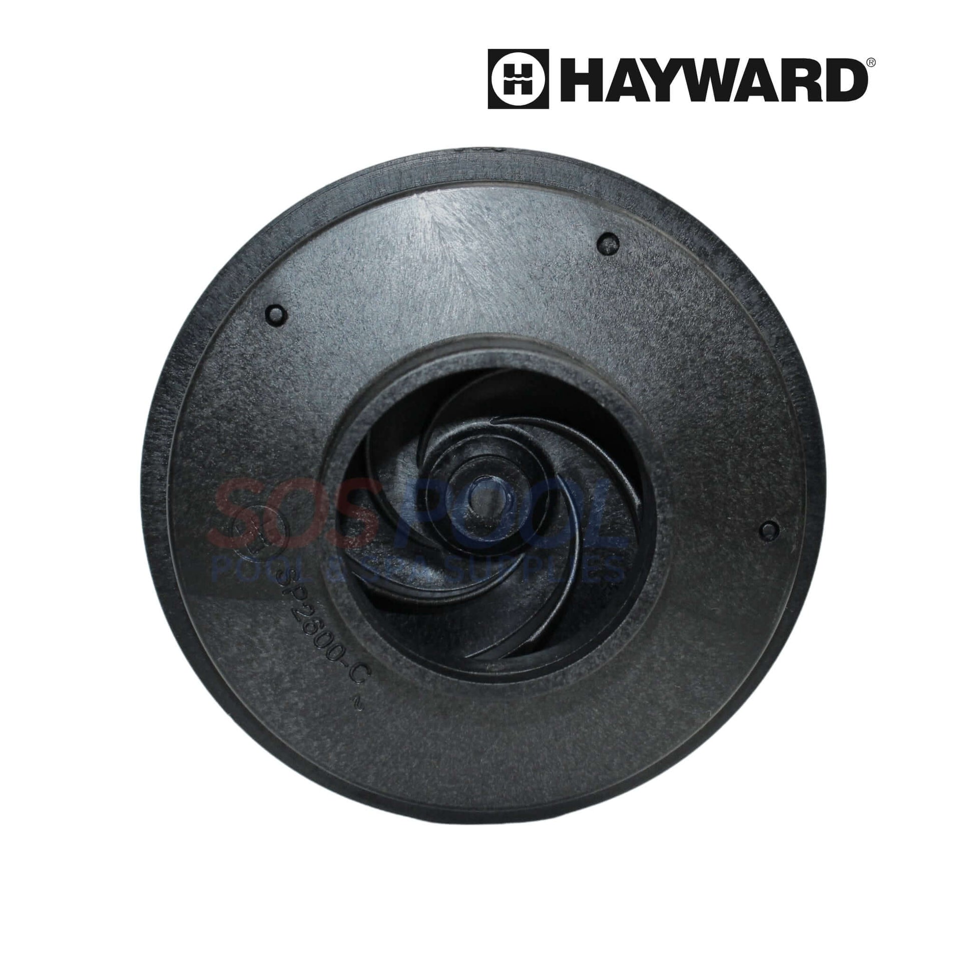 Hayward SPX2600C impeller for MaxFlo and Super Pumps, 0.5HP replacement part for efficient pool water circulation - SOS Pool.
