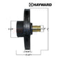 Hayward impeller SPX3005C dimensions for Super II pumps, 0.5HP - 0.75HP, from SOS Pool and Spa Supplies.