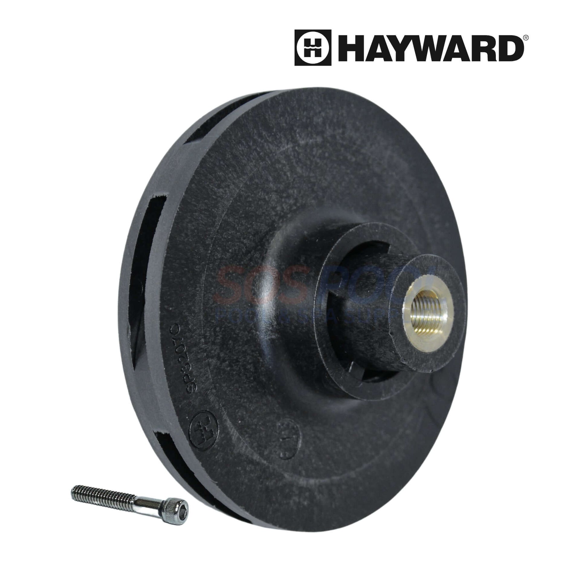 Hayward impeller for TriStar pumps, 0.75HP performance part, genuine replacement SPX3207CM from SOS Pool.