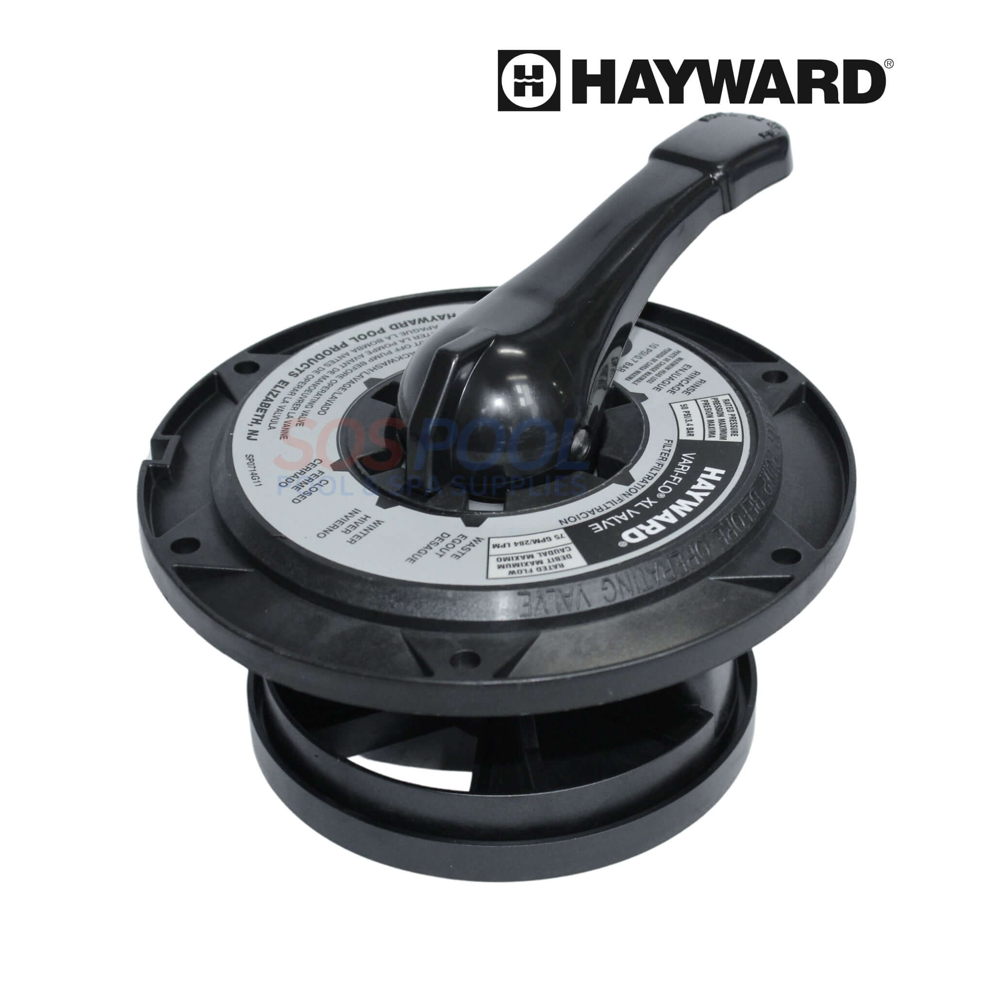 Hayward Key Cover and Handle for SP0714T Valves | SPX0714BA