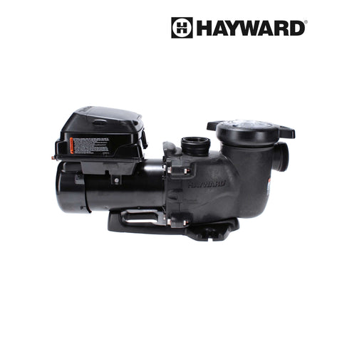 Hayward MaxFlo 1.5 HP Variable Speed Pool Pump for SOS Pool with energy-efficient design and digital programming.