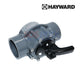Hayward PVC 3-Port Diverter Valve PSV3S2DGR for pools and spas, compatible with 2"-2.5" plumbing, efficient water flow management.