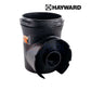 Hayward PowerFlo Matrix Strainer Housing Volute | SPX5500C in black thermoplastic for pool pump use.