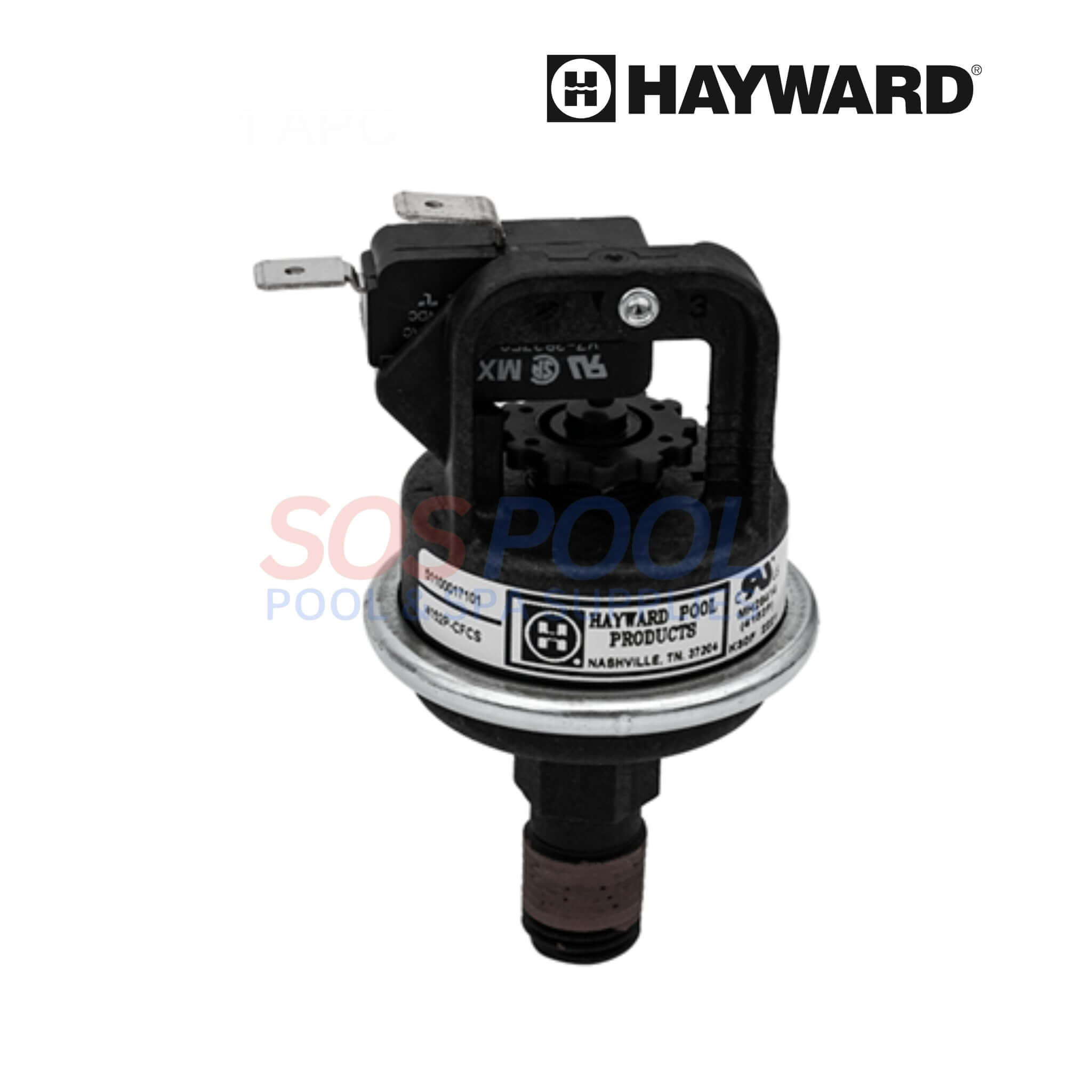 Hayward Pressure Switch Assembly For H-Series ED1 and ED2 Heaters | HA