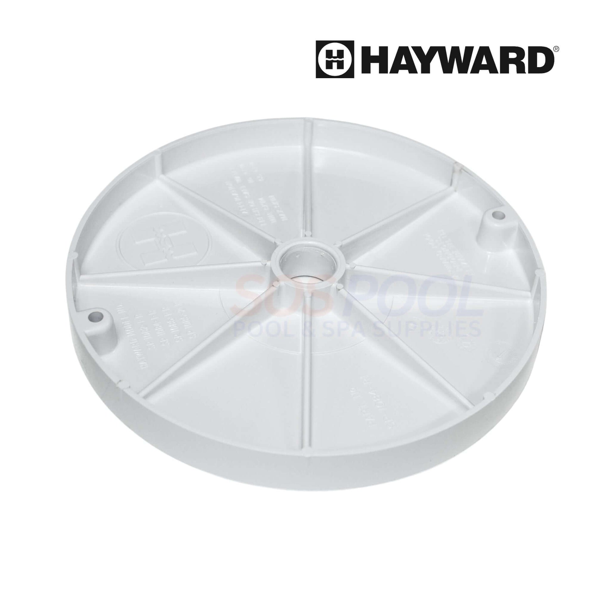 Hayward SPX1084R Skimmer Lid, 10" diameter, durable plastic, OEM part for SP1080 Series, SOS Pool.