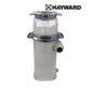 Hayward SwimClear 150 Sq Ft Single Cartridge Filter | W3C150S gray filter with clear top for pool maintenance, part of SOS pool supplies.