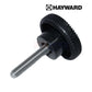 Hayward swivel nut and hand knob for Super & Max-Flo pump ensuring watertight seal, OEM part SPX1600PN.