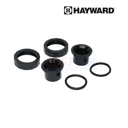 Hayward Union Connector Kit parts including nuts, connectors, and gaskets for Max-Flo II Pumps | SPX2700UNKIT | SOS Pool