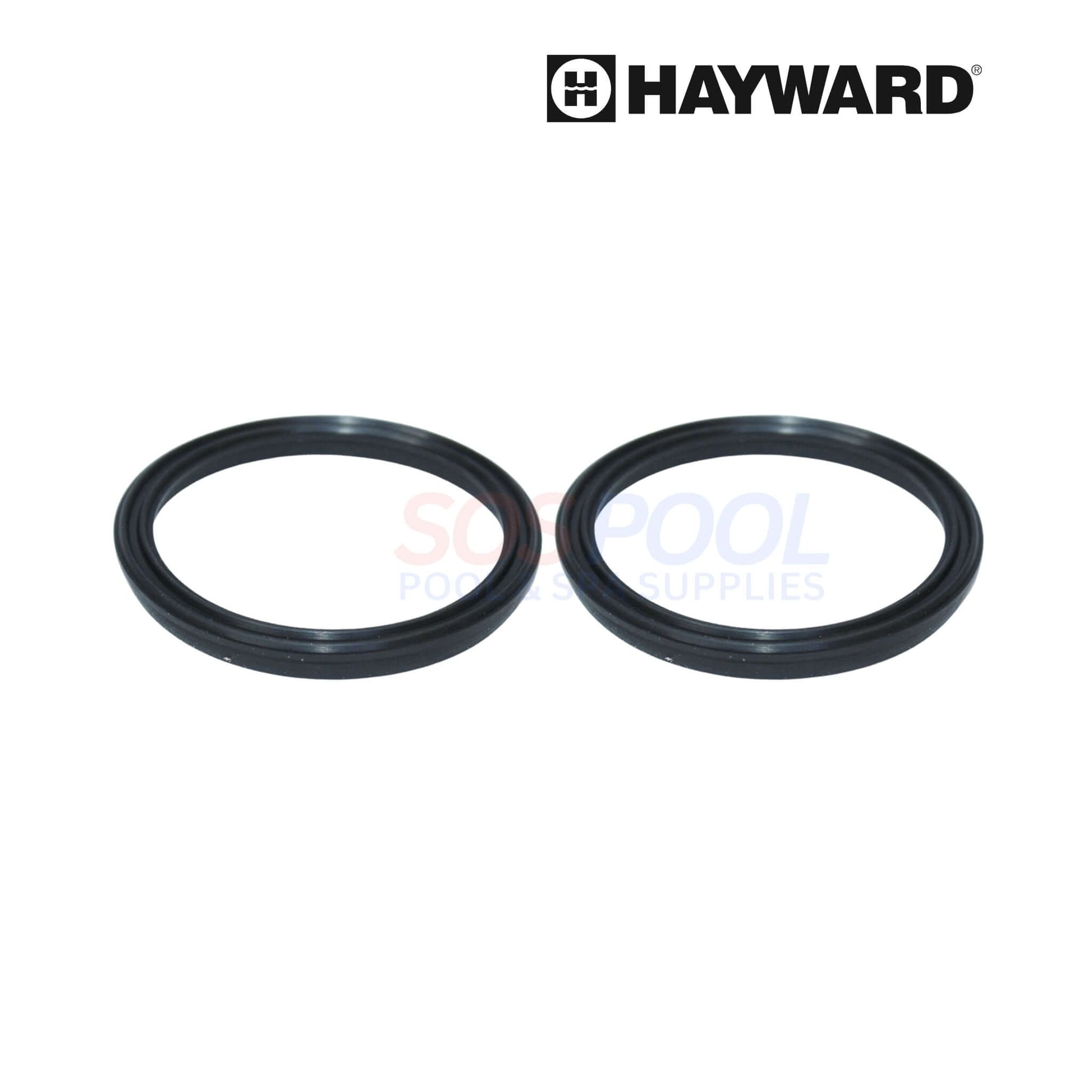 Hayward union gaskets for Max-Flo II pumps, durable, leak-proof. Perfect fit for 1.5" and 2" PVC plumbing. SPX2700UNKIT.