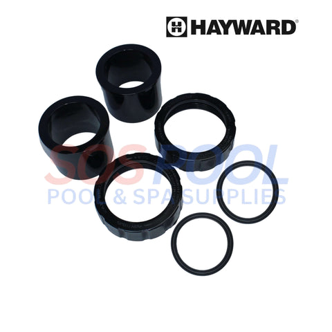 Hayward Union Connector Kit SPX3200UNKIT components for secure pump and filter connection by SOS Pool.