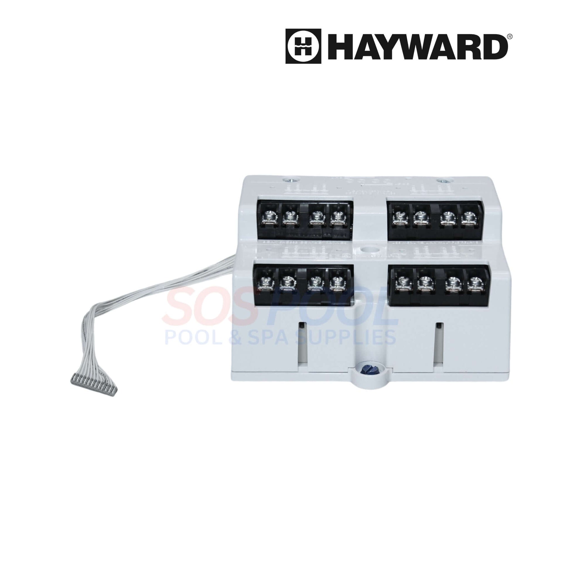 Hayward 4 Relay Module for OmniLogic HLRELAYBANK, expand pool automation capabilities. SOS Pool.
