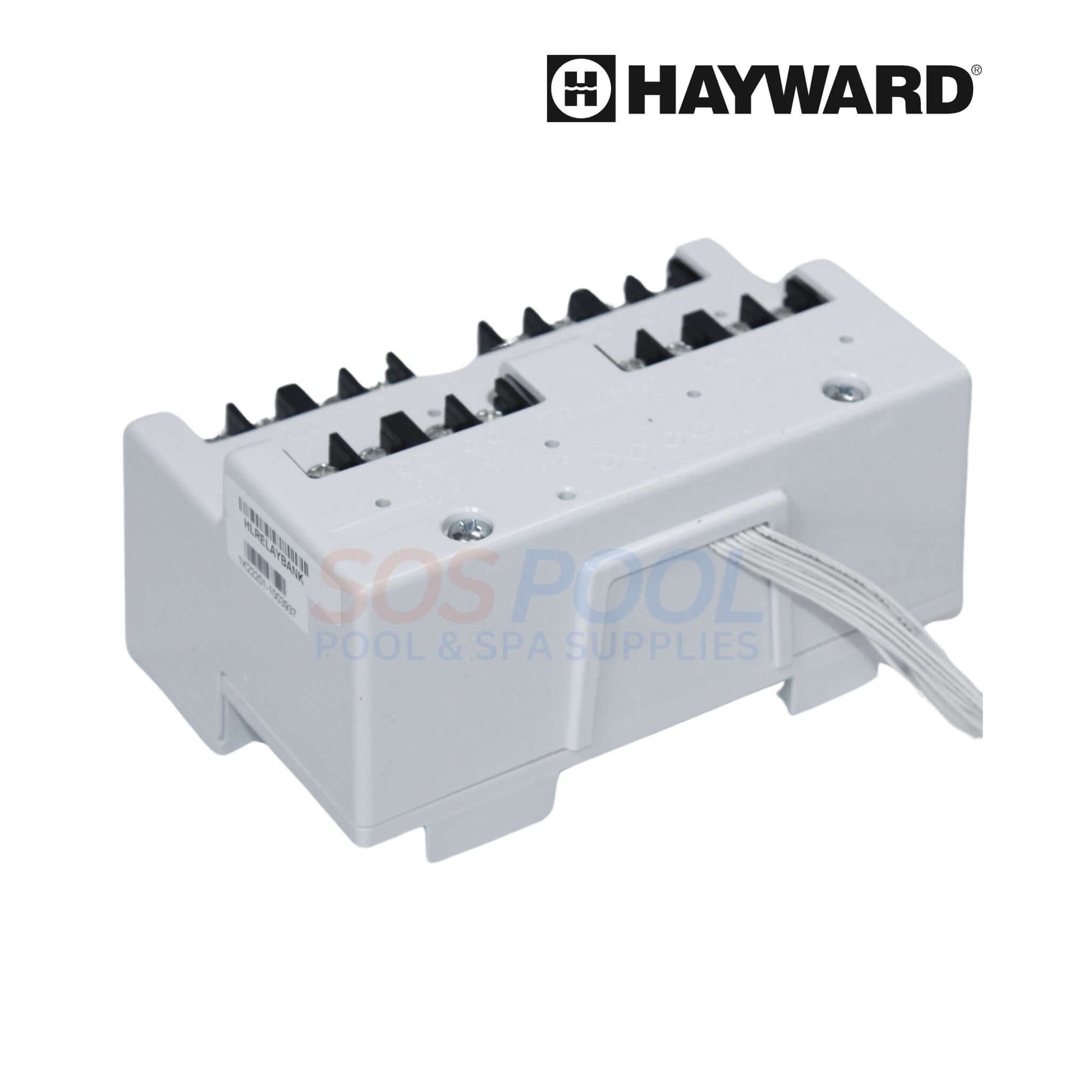 Hayward 4 Relay Module for OmniLogic, expands pool automation capabilities, SKU HLRELAYBANK | SOS Pool