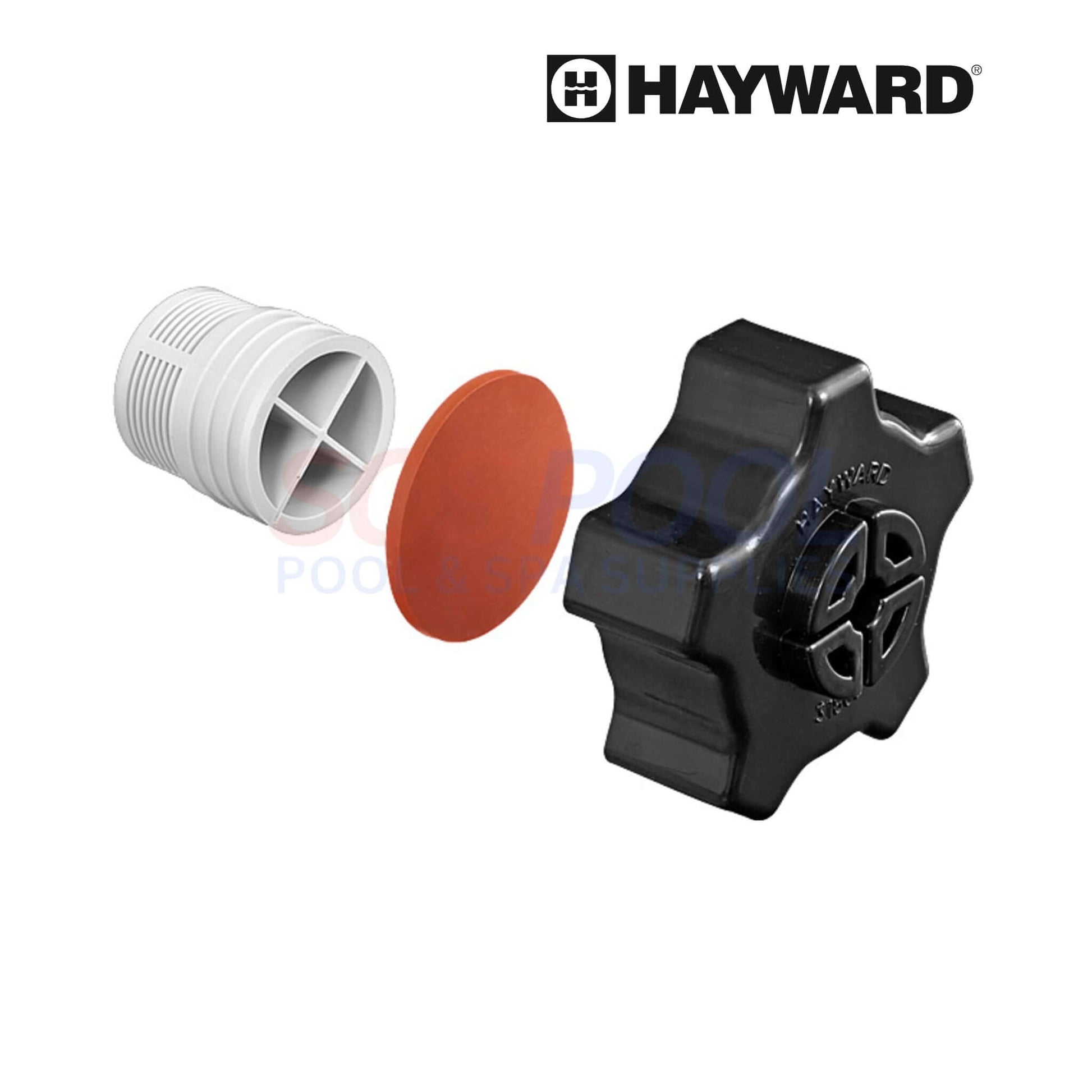 Hayward Drain Cap Gasket & Screen assembly for Pro Series Sand Filter, durable parts for optimal filter performance, SX180LA