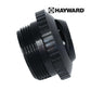 Hayward Hydrosweep slotted eyeball jet fitting, 1.5" MIP, black, model SP1419ABLK for precise pool water circulation. SOS Pool.