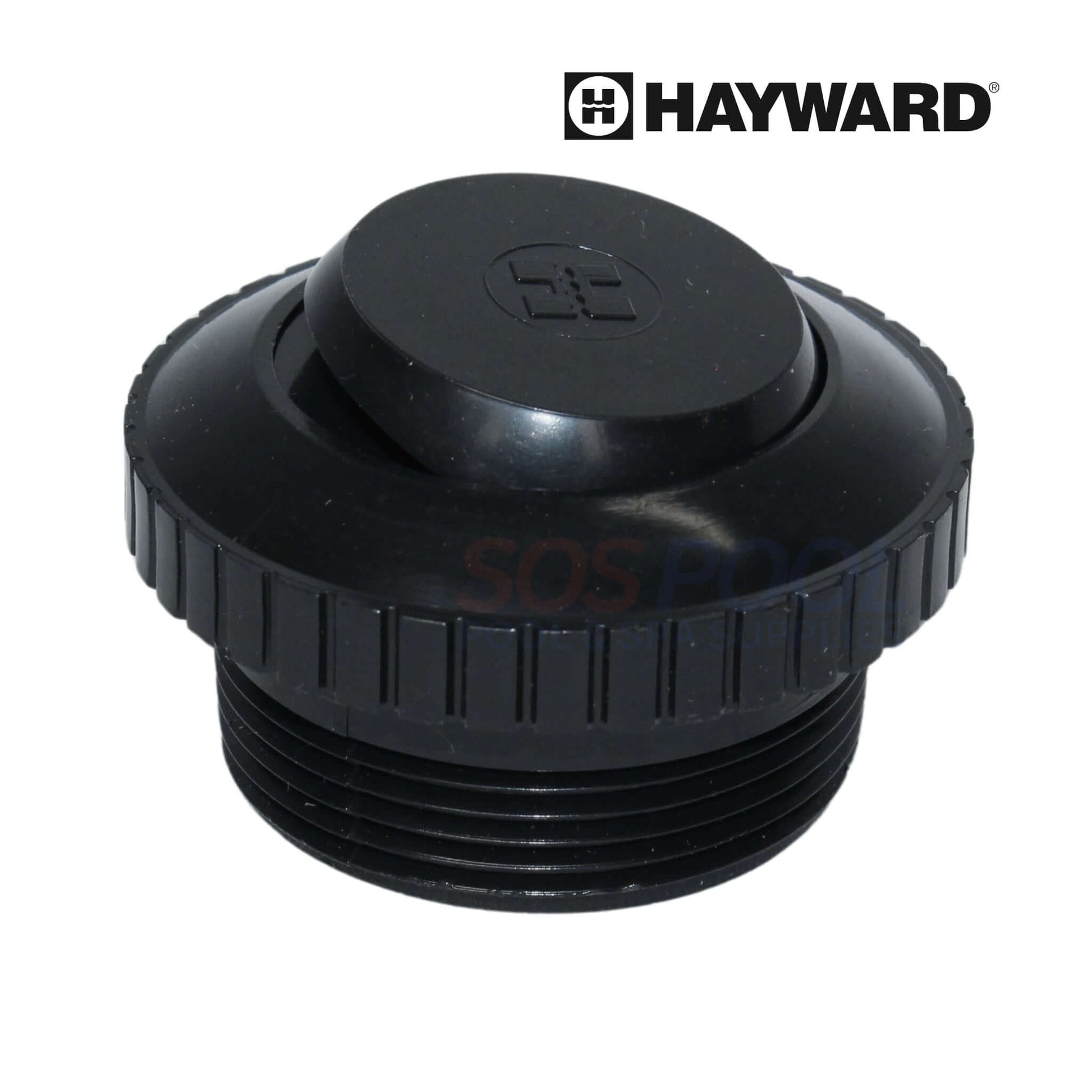 Hayward Hydrosweep Slotted Eyeball Jet Fitting 1.5" MIP Thread for Pool Water Control | SP1419ABLK | SOS Pool