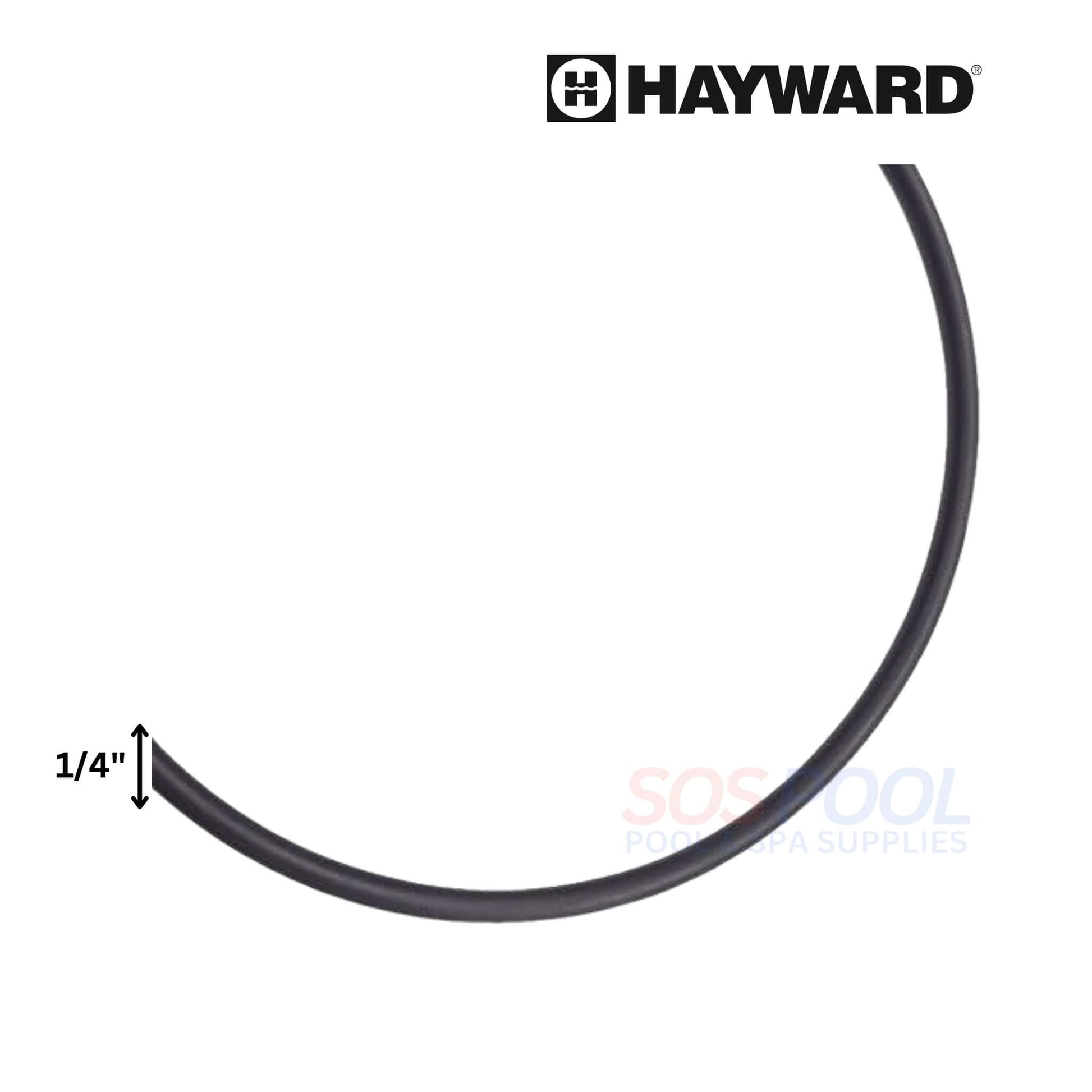 Hayward O-Ring for W530 & W560 Leaf Canisters, durable seal, 1/4 inch, OEM replacement part AXW542 | SOS Pool