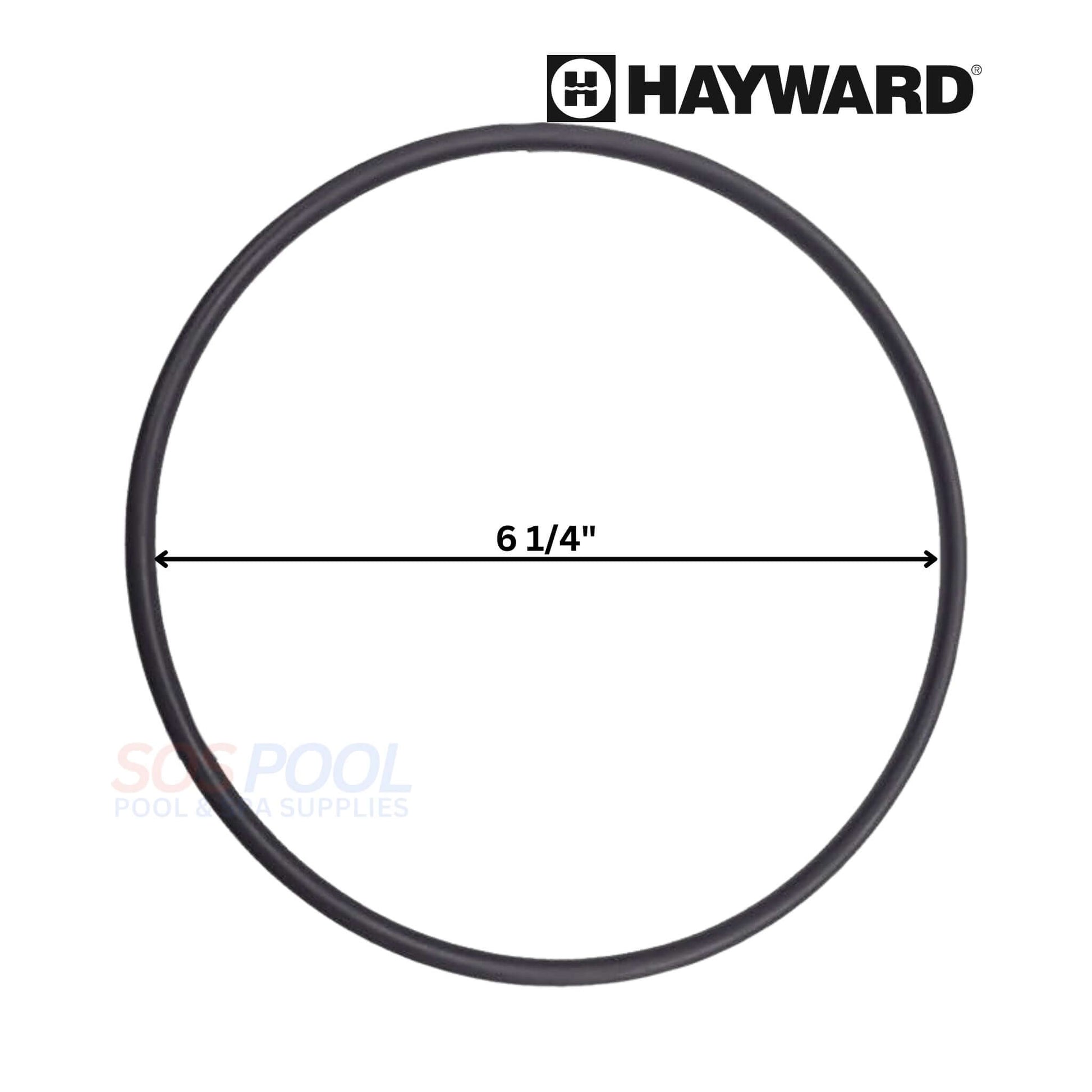 Hayward OEM O-Ring for W530 & W560 Leaf Canister, 6 1/4" size, part AXW542 at SOS Pool.