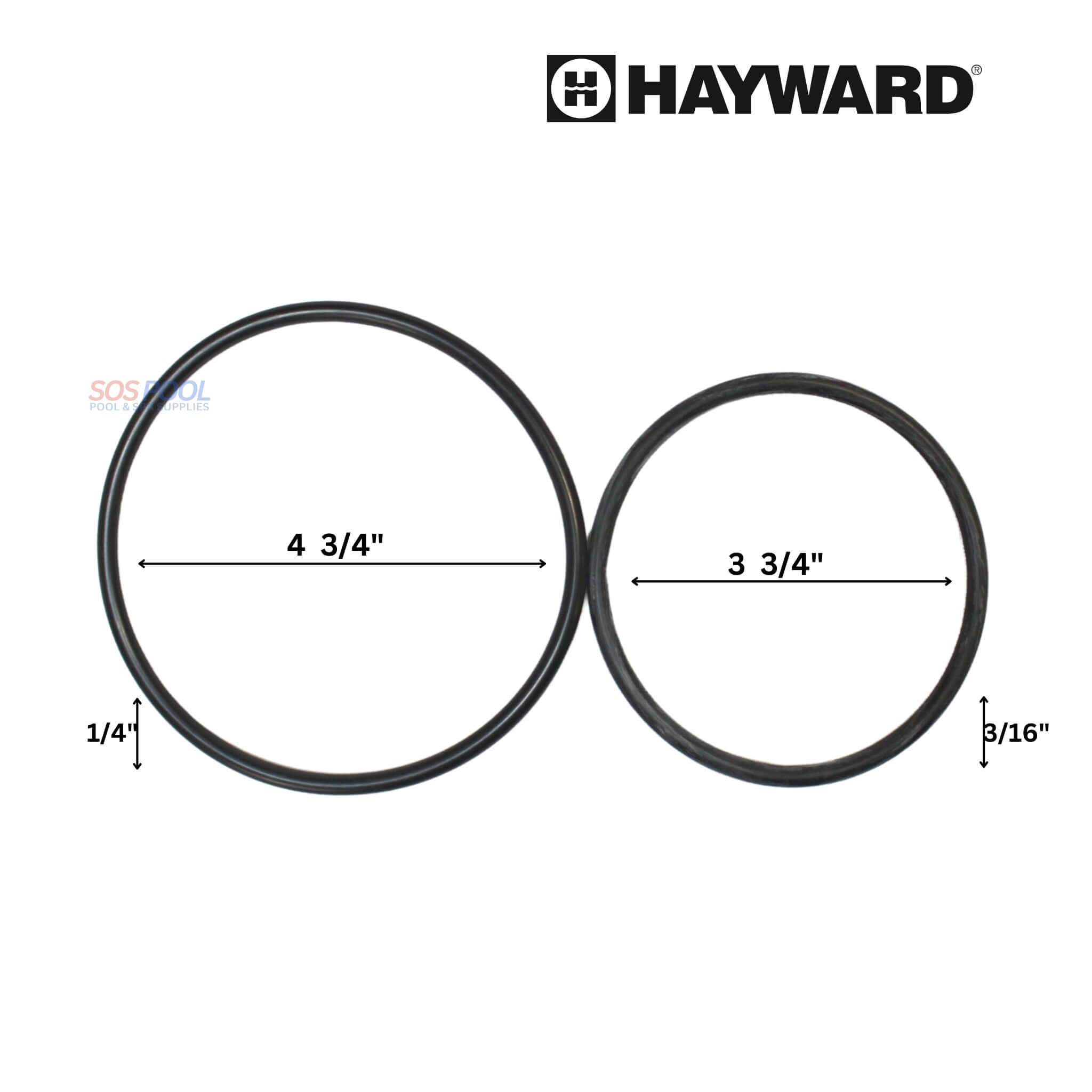 DEX2400K Tank O-Ring Replacement For Hayward ProGrid, SwimClear & StarClear Pool Filters – Durable Rubber Seal