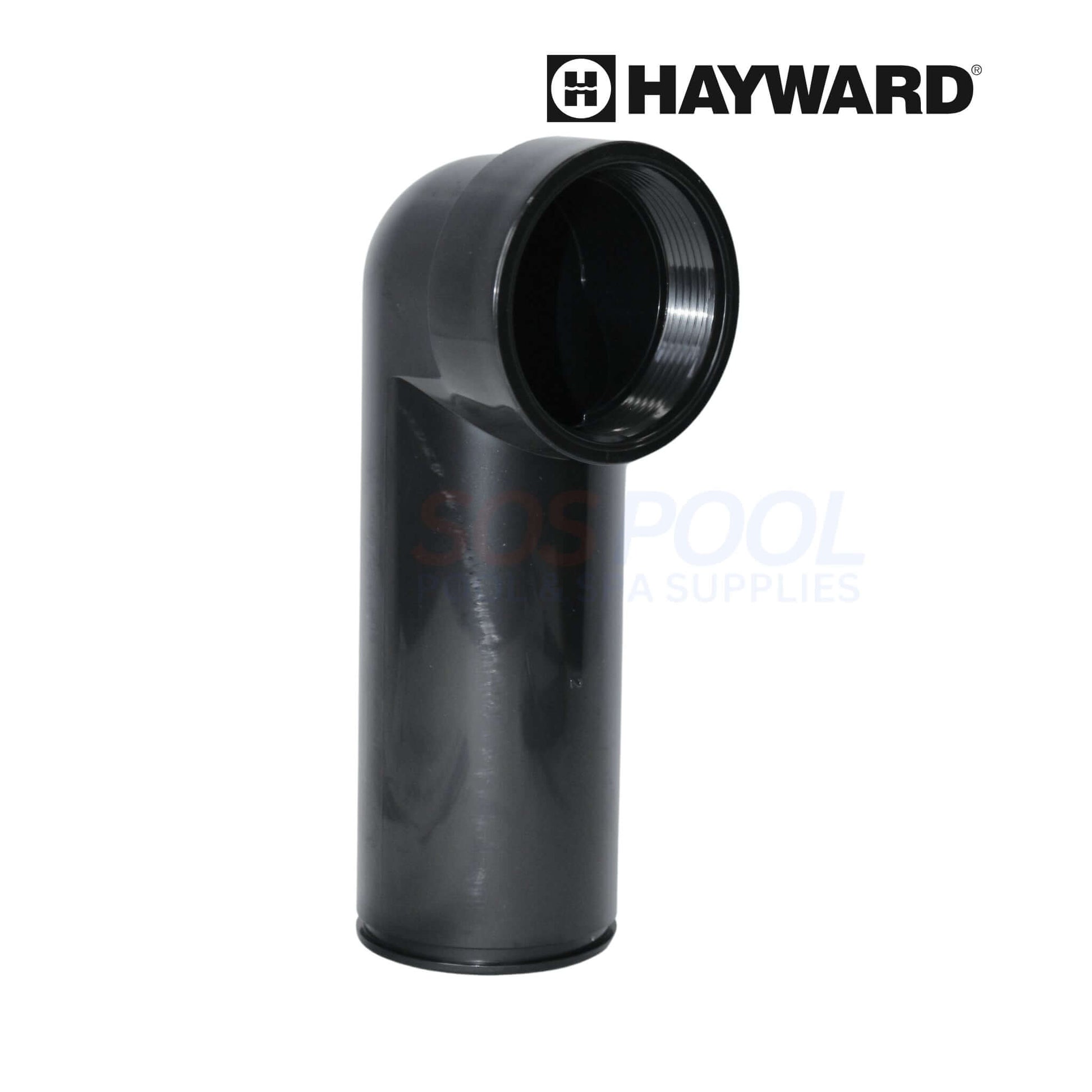 Hayward Outlet Elbow for SwimClear filters ensures optimal water flow. OEM part CX3020FB from SOS Pool.
