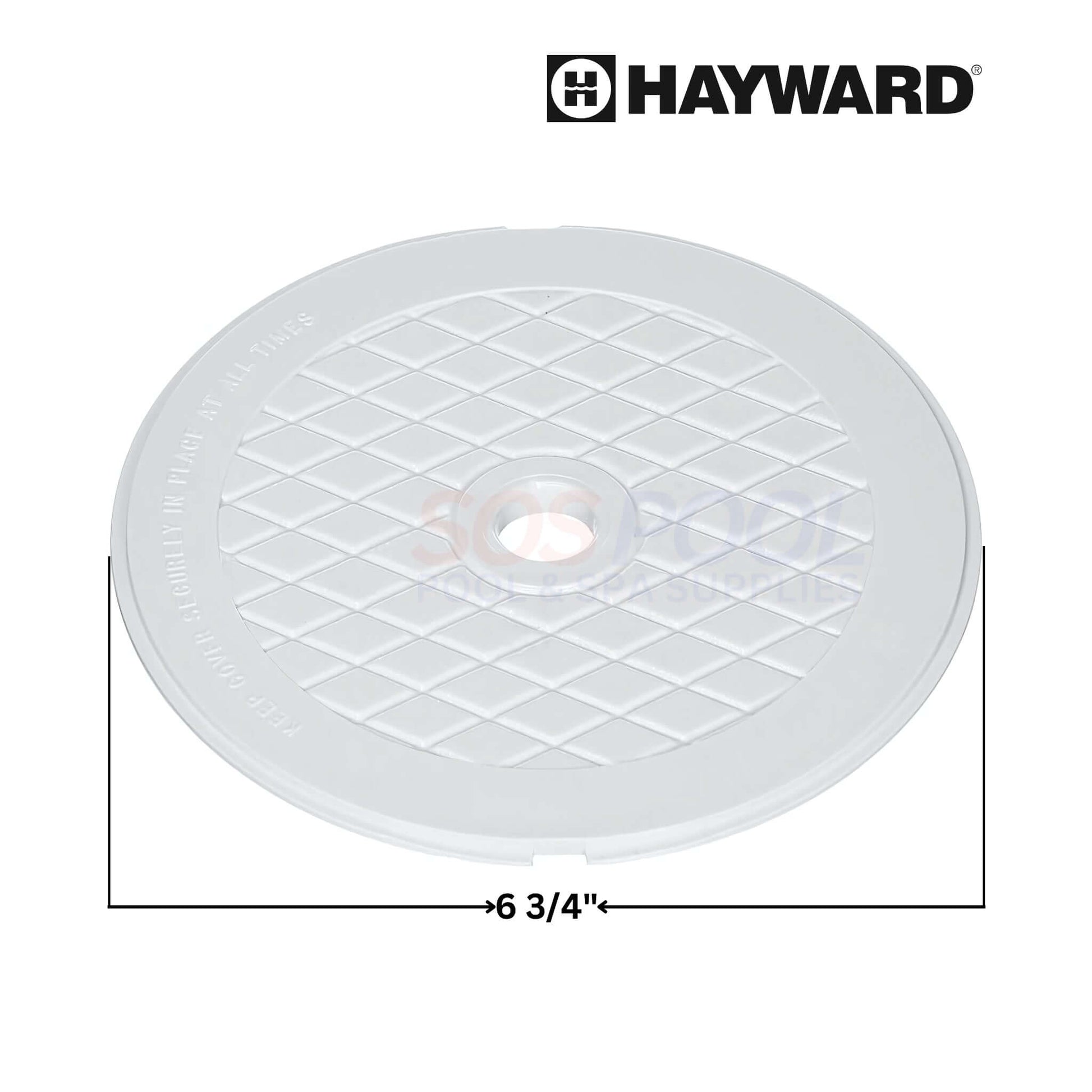 Hayward Skimmer Cover designed for 1090 Series models, ensuring optimal pool cleanliness. Part No: SPX1096B.