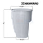 Hayward Strainer Basket dimensions 8" height x 6.5" diameter, OEM replacement for Power-Flo Matrix Pump, SPX5500F