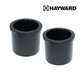 Hayward Union Connector Kit components, durable black connectors for HCP 3000 pumps, SKU HCXP3000UNKIT, SOS Pool.