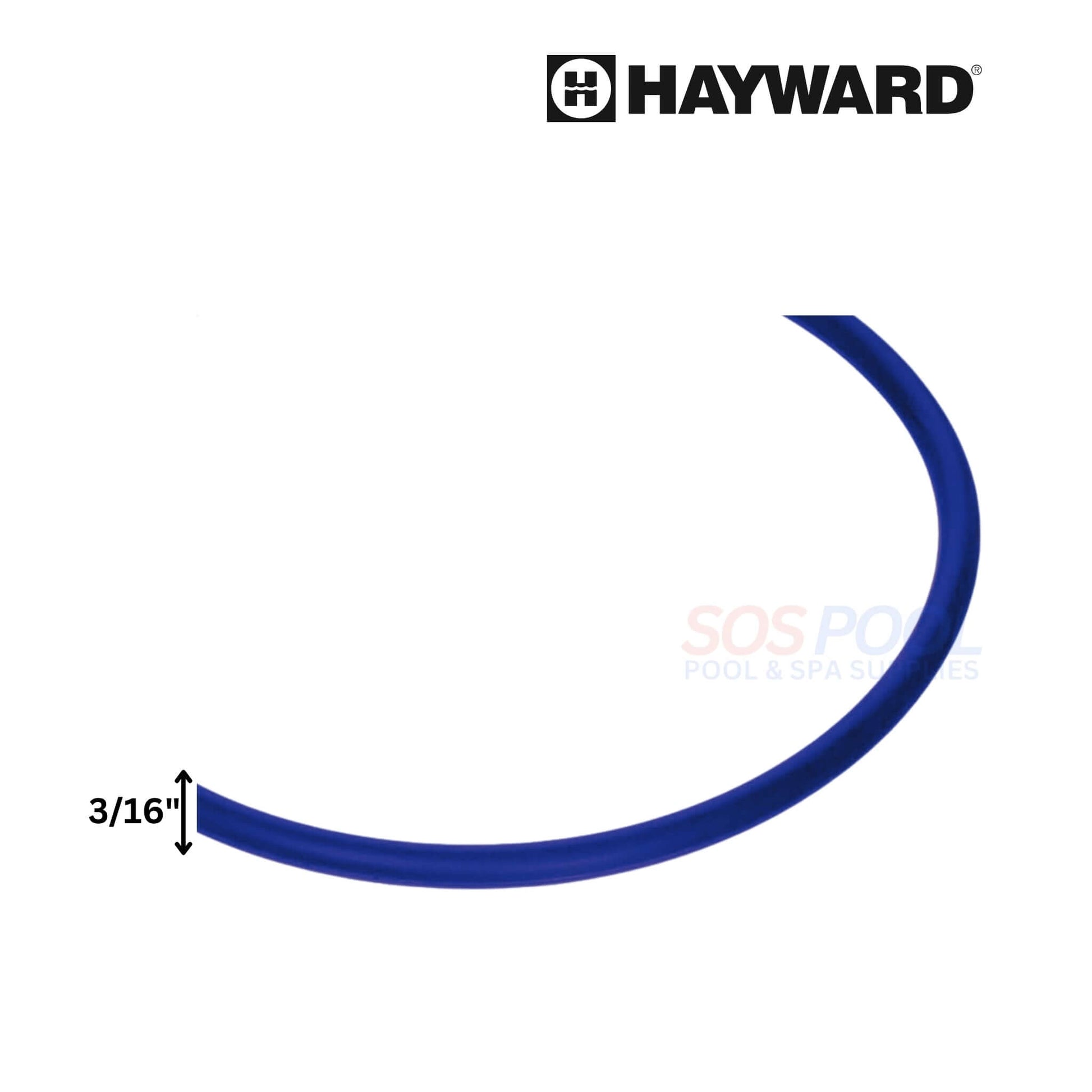 Hayward GMX600F Valve-To-Tank O-Ring, 3/16-inch, ensures watertight seal for Hayward Pro-Series filters, SOS Pool.