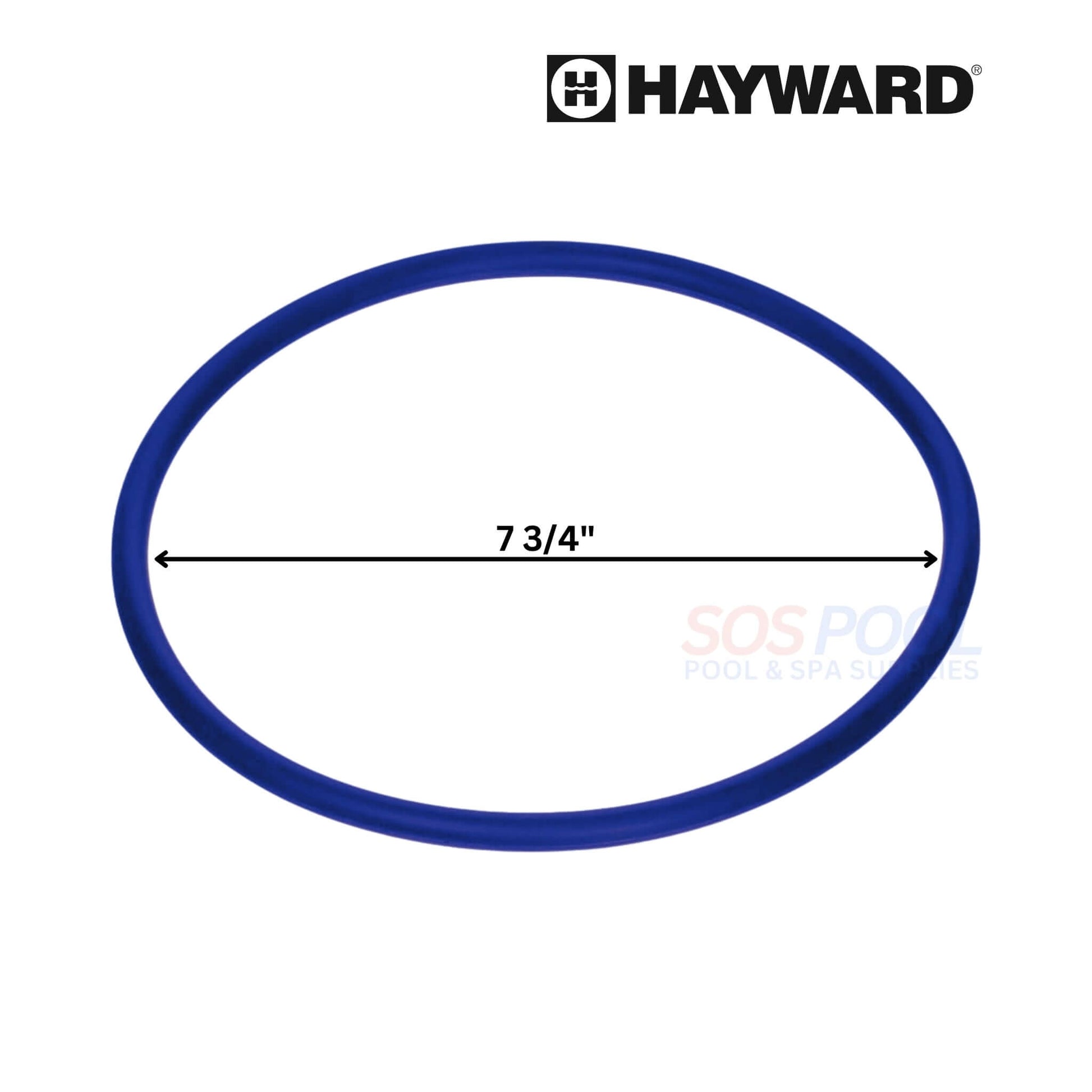 Hayward Valve To Tank O-Ring for Pro-Series Filters, 7 3/4" diameter, OEM part GMX600F from SOS Pool.