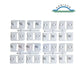 Horizon Universal Solar Blanket Cover Strap Kit | HV-7010 includes 12 white cover plates for secure solar cover attachment for pools.