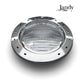 Jandy Infinite WaterColors LED Pool Light Model IWCP50W100 showing chrome design, ideal for pool illumination and energy efficiency.