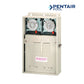 Intermatic 100 AMP Load Center T30404R with two T104M timers for pool controls, gray color, suitable for SOS Pool supplies.