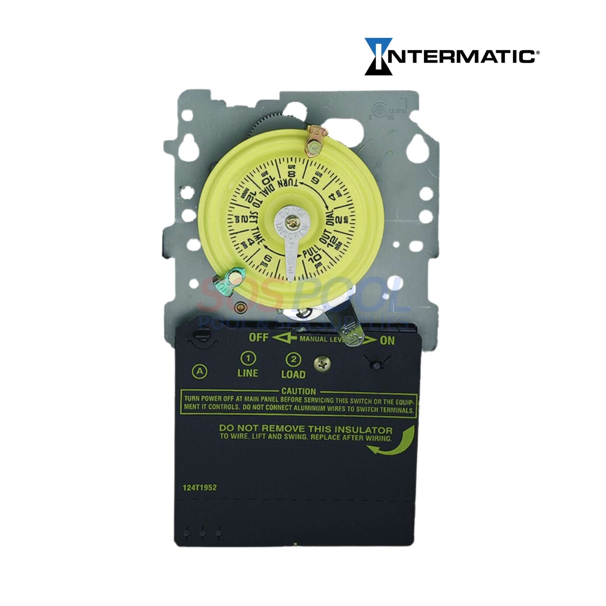 Intermatic Mechanical Time Switch Mechanism | 24 Hour | T101M