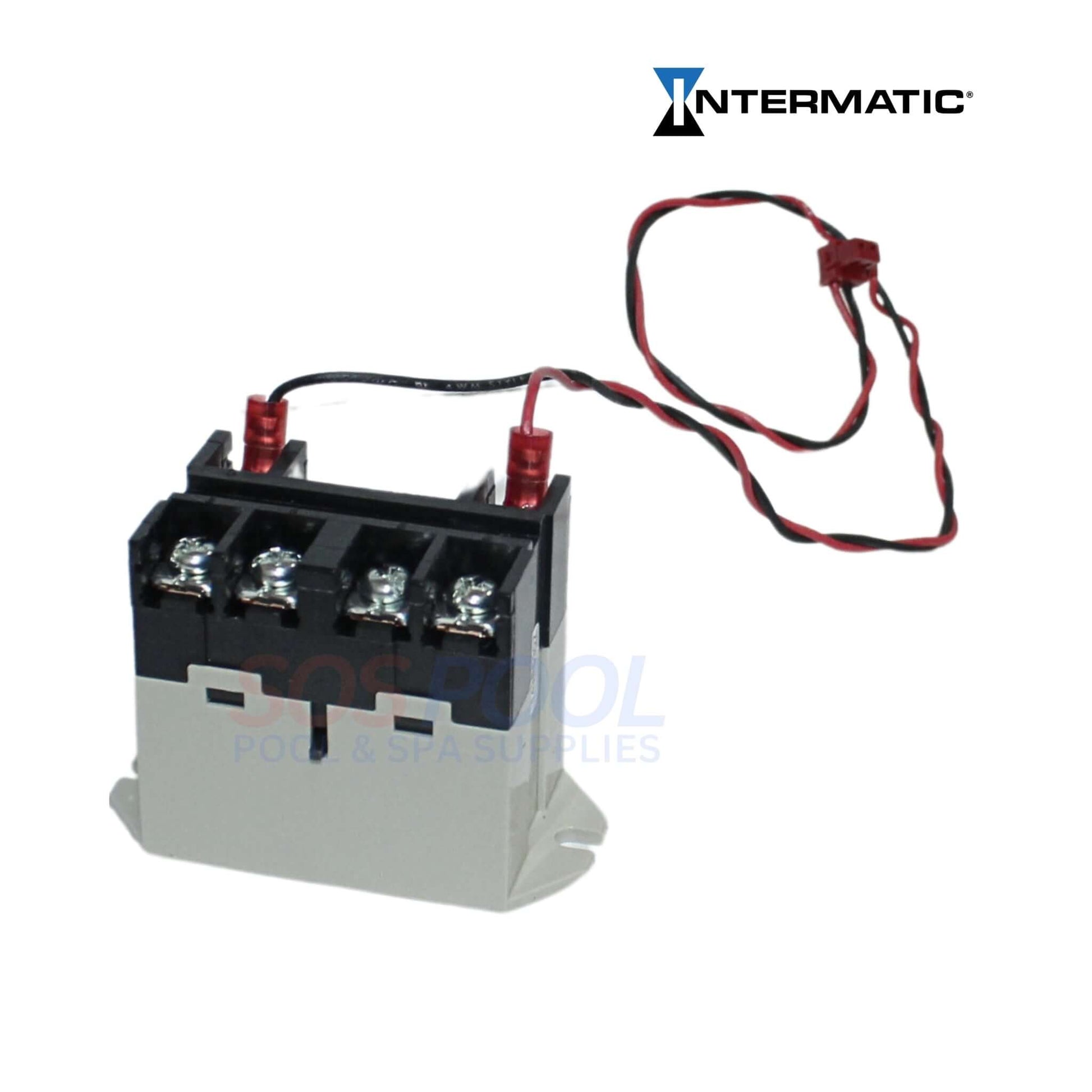 Intermatic DPST Relay model 143T145A for pool automation systems, compatible with AquaLink and Power Center, 3HP.
