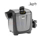 Jandy JXi 260 BTU Natural Gas Pool & Spa Heater, compact design, grey color, energy-efficient, SOS Pool supplies.