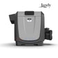 Jandy JXiQ 400 BTU Natural Gas Heater, SKU JXIQ400NK, gray design, ideal for pools and spas, SOS Pool supplies.