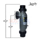 Jandy PLC1400 AquaPure PureLink Salt Cell Kit dimensions, 16.5 inches tall, 4 inches wide, featured by SOS Pool.