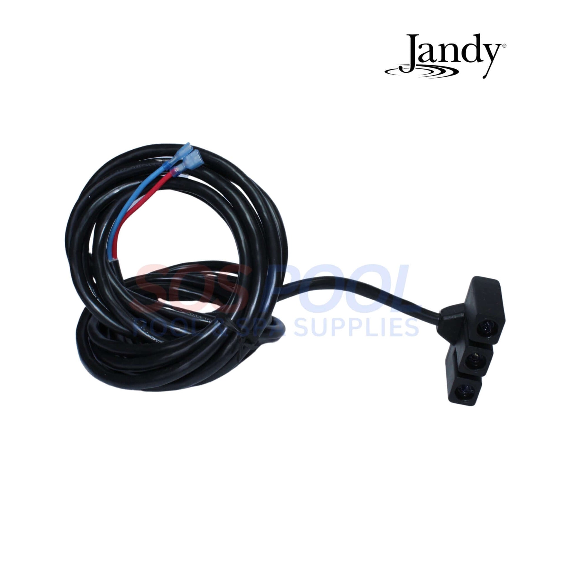 Jandy Aquapure PureLink Salt Cell Kit 3-Port cable for efficient chlorine generation in swimming pools - SOS Pool.
