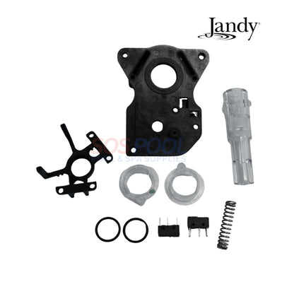 Jandy Center Plate Kit For JVA Valve Actuators | R0408700 components including center plate, spring, and O-rings from SOS Pool.