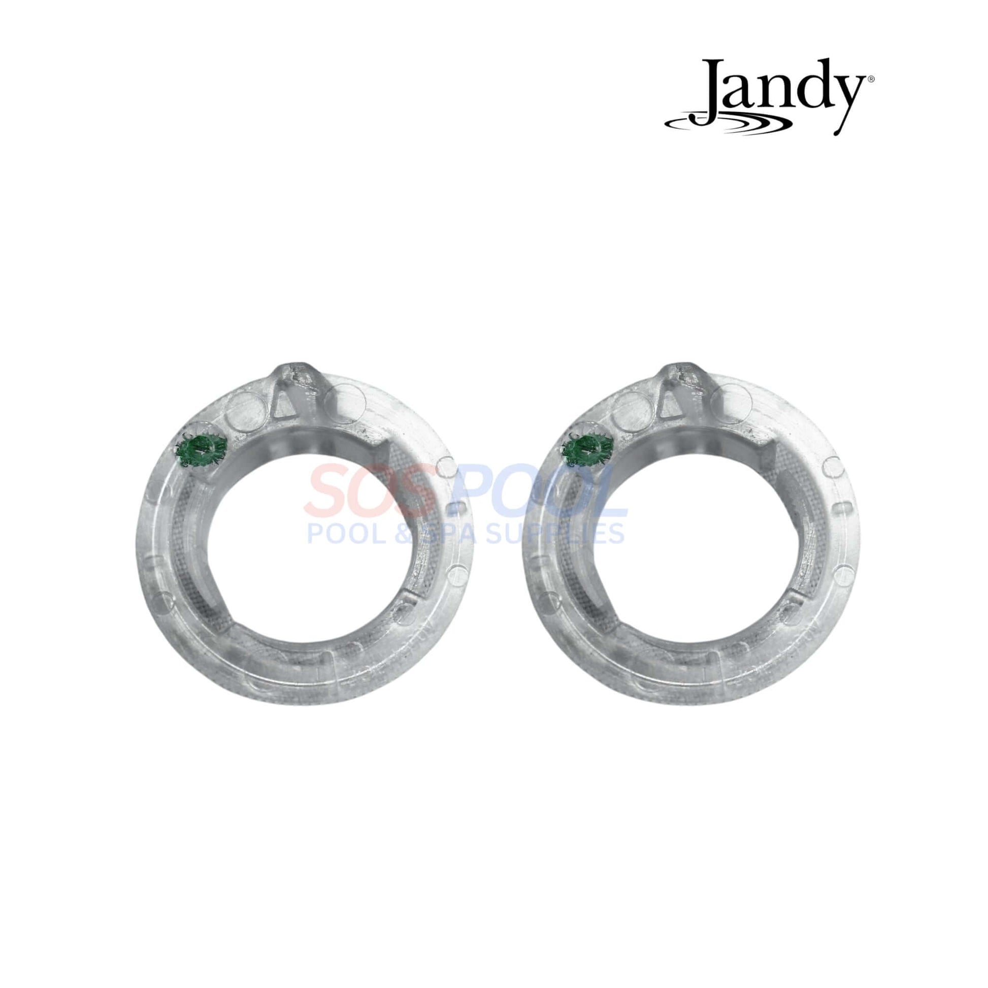 Jandy Center Plate Kit For JVA Valve Actuators | R0408700 - clear plastic center plates for swimming pool valve assembly.