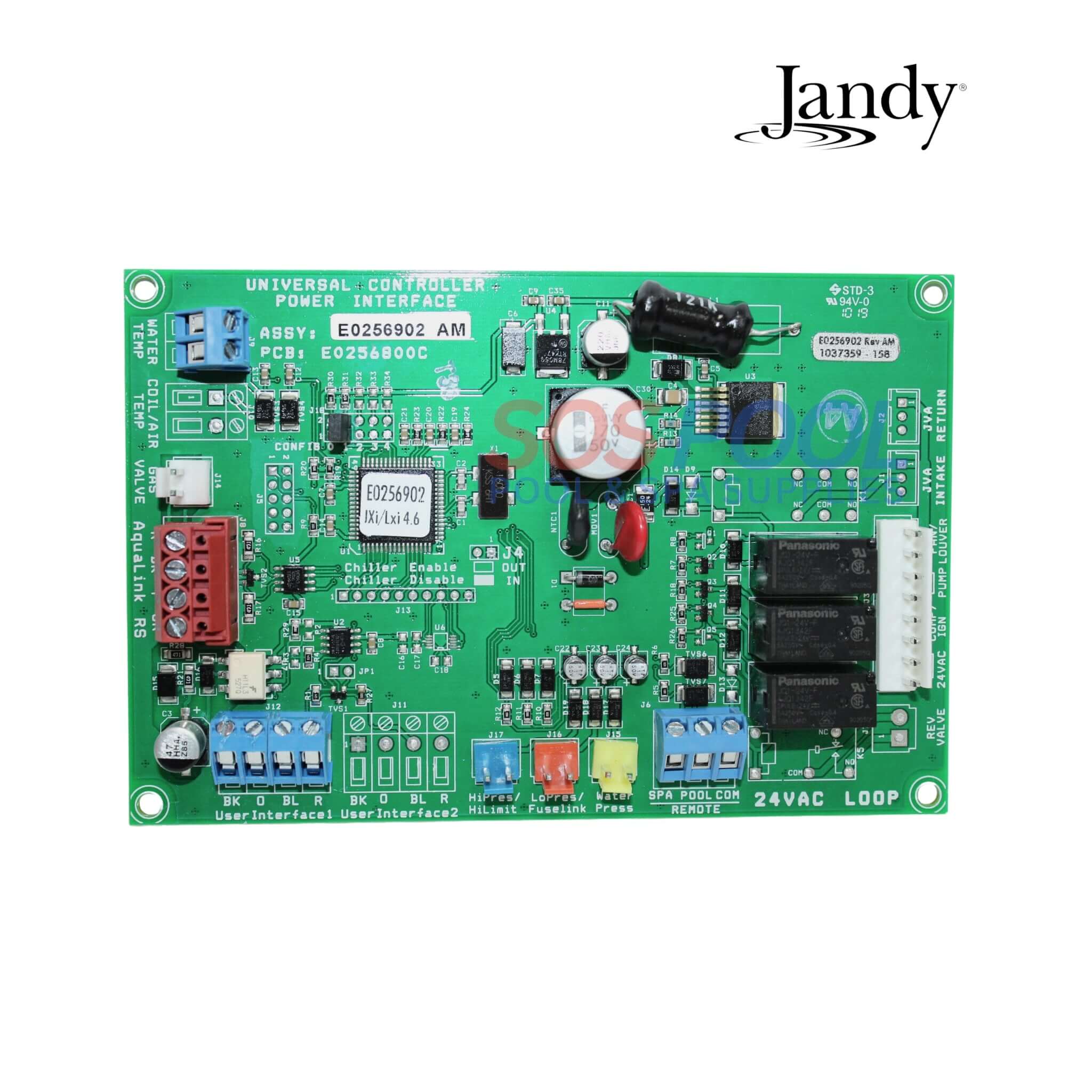 Jandy Controller Power Interface PCB Board For LXi and JXi Heaters | R